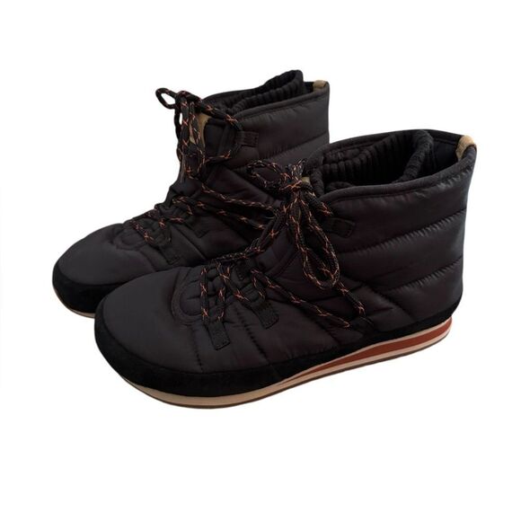 Teva Women's Ember lace Slipper Boots in black 9 - Picture 2 of 10